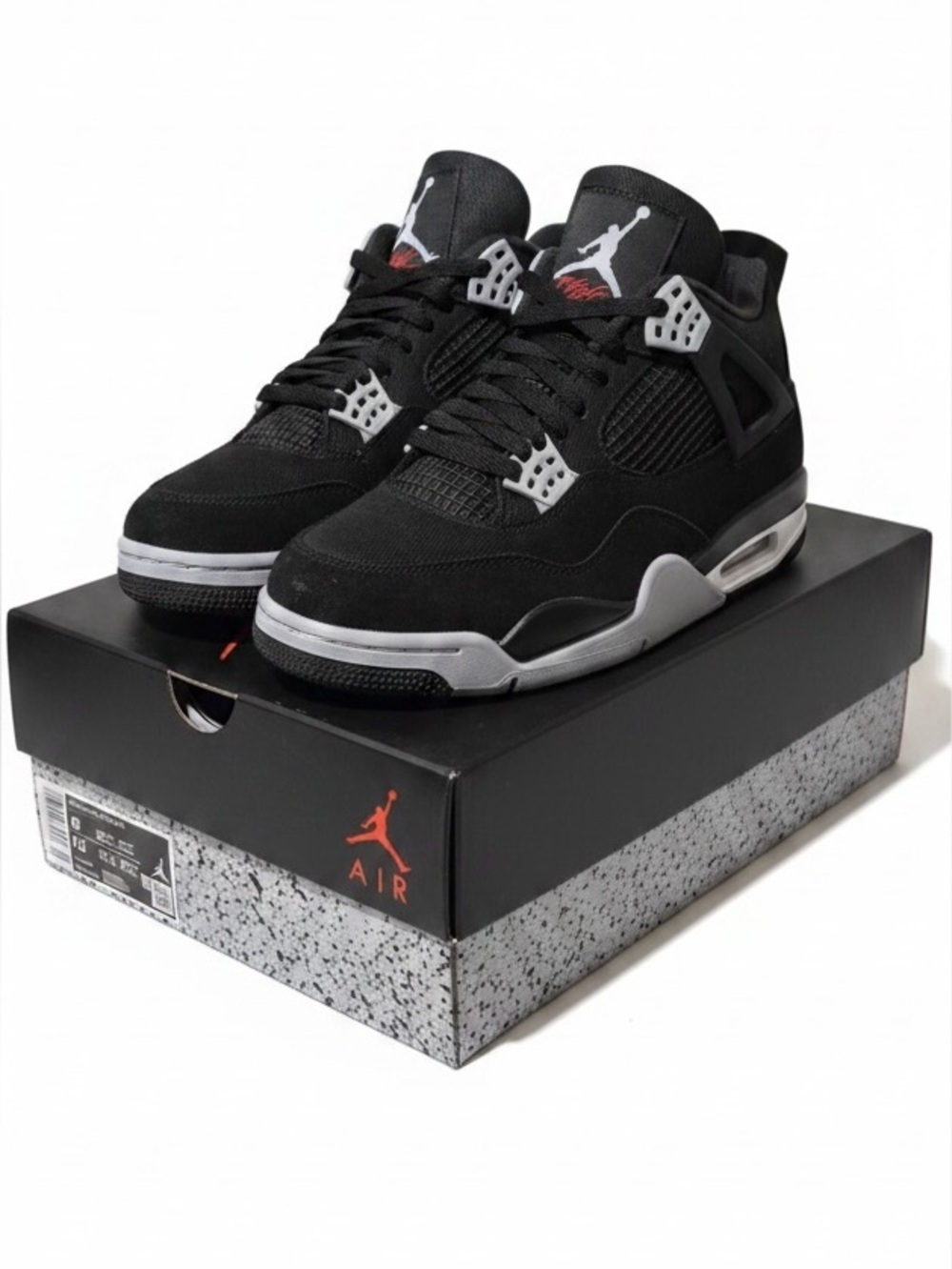 Nike Air Jordan 4 Se Black with Gray Accents